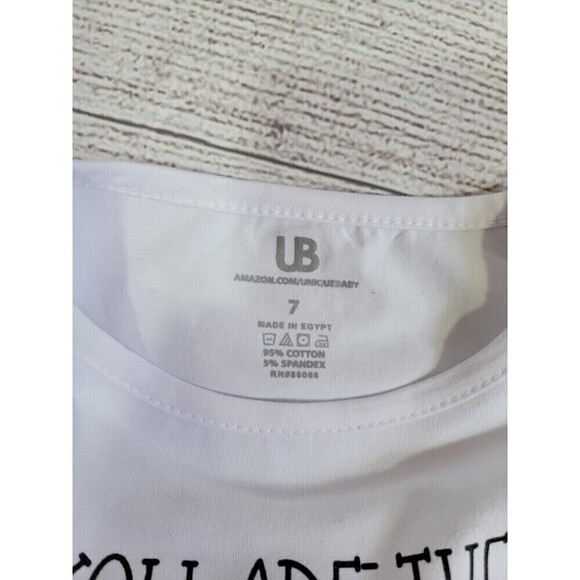 UNIQUE Baby 'You Are The Sprinkles To My Donut' Kids Set Pink and Mint Size 7 - Picture 6 of 9